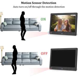 IPS pantalla foto Video Reproducción en bucle 17,3 pulgadas marco de fotos Digital con Sensor de movimiento - Product Image 3