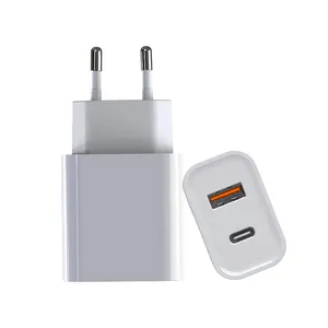 EU Plug 20W USB Fast Charging Adapter With CE Certification For Earphone And Smart Watch