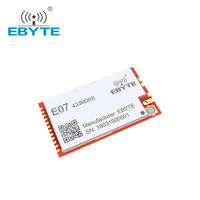 Module émetteur-récepteur Ebyte E07-433M20S 2 km, petite taille, faible consommation d'énergie, 20 dBm, puce CC1101 433 MHz, module RF sans fil SPI