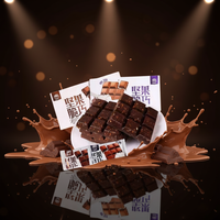 Tablettes de chocolat au chocolat noir et au chocolat au lait importées, bonbons pour toutes les occasions, vente en gros
