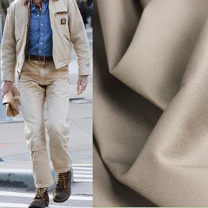 Tela RIPSTOP 65% Poly 35% algodón sarga teñida tela tejida para hombre mujer Pantalones Cargo chaqueta ropa de trabajo uniformes - Product Image 2