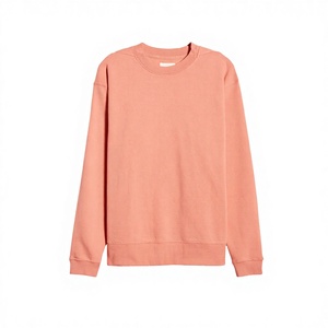 Sweat-shirt unisexe de haute qualité à col rond et manches longues, 100% coton, hiver, décontracté, en polaire respirant, anti-rides, doublé - Product Image 2