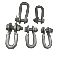 Support de suspension en acier galvanisé à chaud de type U Ruipeng Power, modèle U-7, accessoires électriques pour câbles électriques