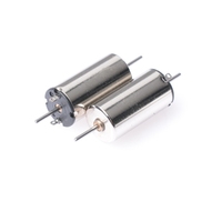 Moteur miniature à aimant permanent à double arbre 4,5 V 6 V 1020 pour pompe à air, appareils électroménagers et vélos électriques