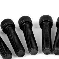 Customized Fasteners Fixing Screw Black Anodized Torx Anti Tamper Pan Head Screw With Needle Point