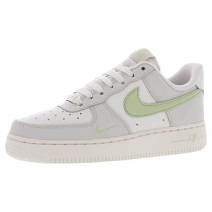 Scarpe da Donna Nike Air Force 1 '07 in Pelle Phantom Olive Aura Light Bone Stile Walking - Product Image 1