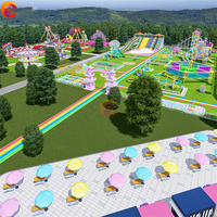 Conception efficace d'équipement extérieur d'intérieur de tour de parc d'attractions pour le parc à thème de terrain de jeu