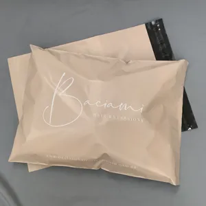 Bolsas de plástico reciclable personalizadas para embalaje de ropa, bolsas de correo de marca amazon, venta al por mayor