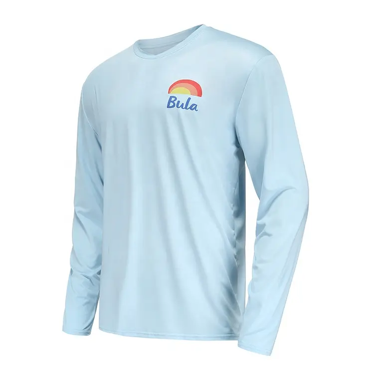 2023 New Design OEM High Quality Sublimation Printing Man Long Sleeve UV Polyester Outdoors Fishing Shirts