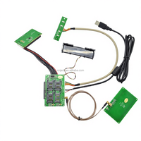 Módulo Lector/Escritor de Tarjetas Inteligentes RFID NFC con Banda Magnética para Tarjetas de Hotel, Control de Acceso Seguro para Comunidades y Quioscos de Pago