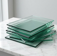 Plaques de verre trempé laminé ultra-clair personnalisables de 1 mm à 19 mm, panneaux haute résistance pour la construction industrielle
