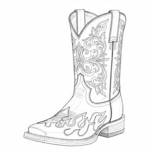 Xinzirain, винтажные ковбойские сапоги из натуральной кожи - Product Image 1