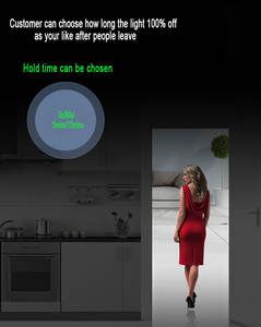 ขายร้อนนำเซ็นเซอร์เคลื่อนไหว HF เซ็นเซอร์รอบนำโคมไฟเพดานที่มี HF เซ็นเซอร์สำหรับทางเดินบันได - Product Image 6