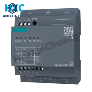 Módulo de Interfaz de Comunicación PLC LOGO CIM 6ED1055-5MC08-0BA2 para LOGO 8, Interfaz Modbus RTU (RS232/485), Interruptor de 4 Puertos - Product Image 1