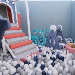 Structure d'intérieur de terrain de jeu d'enfants de terrain de jeu de labyrinthe pour l'escalade élevée de parc d'attractions de <span class=keywords><strong>grande</strong></span> <span class=keywords><strong>taille</strong></span> de Offre Spéciale - Product Image 3