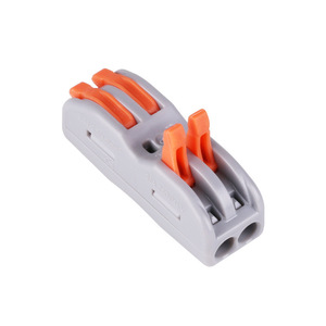 Conector de cable SPL-2 de 2 vías, terminal de conexión rápida, material ignífugo para PC - Product Image 1