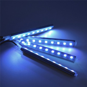 Neon 36 48 72 LED <span class=keywords><strong>Car</strong></span> Interior Ambient Foot Light Wireless Remote Music APP Control Auto RGB Atmósfera Lámpara decorativa - Product Image 4