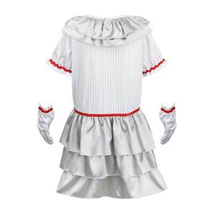 Haute qualité Halloween <span class=keywords><strong>cirque</strong></span> Clown renaissance filles Costume vente chaude Pennywise robe de Clown pour enfants TV et <span class=keywords><strong>film</strong></span> inspiré - Product Image 3