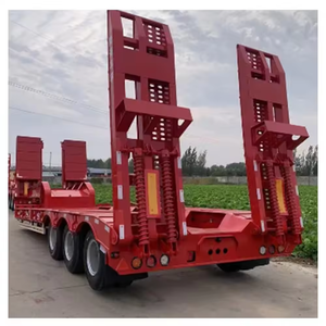 Remolque de Cama Baja de 3 Ejes, 50-60 Toneladas, Tipo Cuello de Cisne - Product Image 6