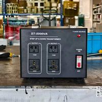 Transformateur élévateur/abaisseur robuste 1000VA 220V/110V pour appareils électroménagers et équipements de bureau