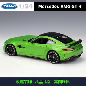 Welly 1:24 <span class=keywords><strong>Mercedes</strong></span>-<span class=keywords><strong>Benz</strong></span> AMG GT R Modellino Auto in Metallo Pressofuso per Collezionisti, Regalo, Vendita all'Ingrosso - Product Image 5