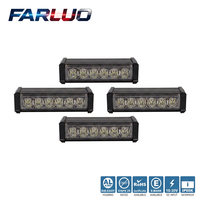 LUZ LED DE ADVERTENCIA DE 12V 24V LUZ ESTROBOSCÓPICA DE REJILLA DE ALTO RENDIMIENTO SUPER BRILLANTE Luz de ambulancia múltiple función múltiple