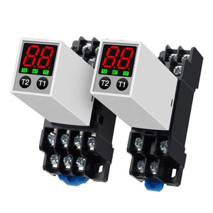 H3Y 2/4 Time Delay Relay 220V 10A SPDT PCB Mount With Digital Display Cyclic <b>Control</b> - Product Image 3