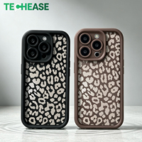 Étui de téléphone magnétique de luxe pour iPhone 17 Pro Max, motif léopard féminin, support pliable, antichoc, impression UV, logo personnalisé, vente en gros