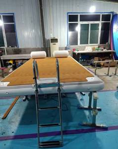 Gonfiabile di Nuoto Piattaforma Dock Galleggiante Piattaforma Ponte Per Il Divertimento Estivo In Acqua - Product Image 6