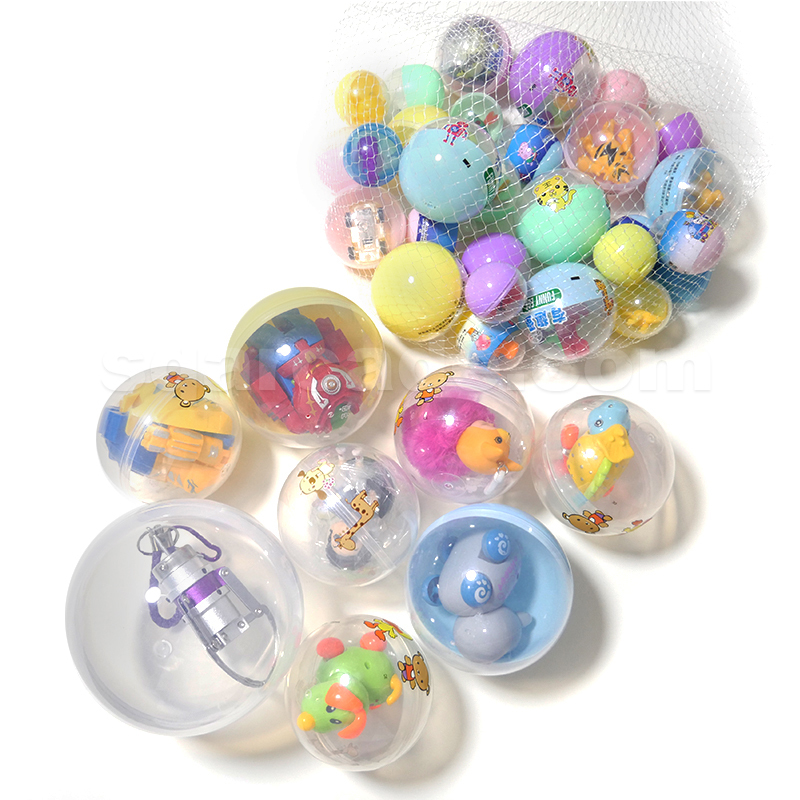 Best quality toy vending machine capsule 45mm plastic gashapon capsule toy capsule ball toy