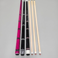 Queue de billard en bois d'érable de 58 pouces à prix d'usine, pointe de 13 mm, logo personnalisé, vente en gros, prête à être expédiée, prix de gros, queue de billard en érable
