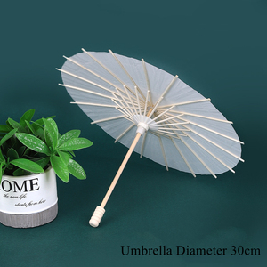 Tự làm nóng bán Retro Trung Quốc phong cách giấy dầu tre xử lý đám cưới bằng gỗ ô tùy chỉnh TAG - Product Image 3