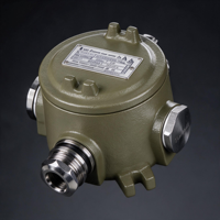 Boîtier de jonction antidéflagrant en aluminium 500V 20A, indice de protection IP66, certifié ATEX IECEx, pour applications électriques industrielles
