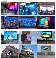 P2.6 P2.91 P3.91 Tam Renkli HD Ticari Dış Mekan İç Mekan 500*500mm Sahne LED Ekran Video Duvarı Taşınabilir Kiralık LED Panel Ekran