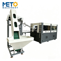 Machine de soufflage par étirage de bouteilles en PET entièrement automatique contrôlée par Mitsubishi, moteur servo, haute efficacité, économie d'énergie