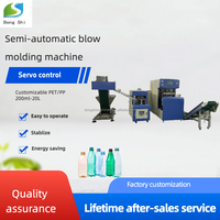 Máquina Sopladora de Botellas Semiautomática, Máquina Sopladora de Botellas de Leche para Mascotas Semiautomática, Máquina de Fabricación de Botellas Semiautomática, Precio