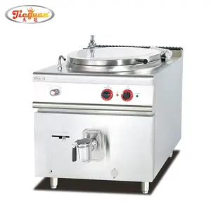 industrial Catering Equipment 100L Soup Kettle Stainless Steel Gas Commercial Soup Boiler