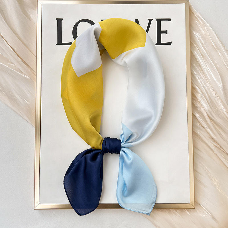 Triangular color-blue and yellow-7070cm