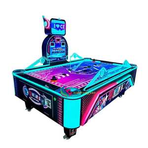 เครื่องเล่นเกมฮอกกี้น้ำแข็งแบบหยอดเหรียญรุ่นใหม่ ขนาดใหญ่ 4 ผู้เล่น พร้อมระบบลอตเตอรี่ - Product Image 3