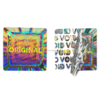 Cheap Promotion Custom Printing 3D Hologram Anti-Counterfeit PET Material Adhesive Sticker with Custom Shape
