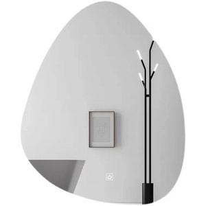 Gương phòng tắm thông minh hình giọt nước thiết kế hiện đại, màn hình cảm ứng LED, gắn tường, có đèn trang điểm dành cho khách sạn - Product Image 5