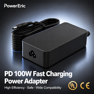 Adaptateur secteur pour ordinateur portable 100W, chargeur AC/DC pour ordinateur portable, alimentation de remplacement 100W, <span class=keywords><strong>Mickey</strong></span> Mouse, entrée C5, adaptateur secteur pour ordinateurs portables - Product Image 1