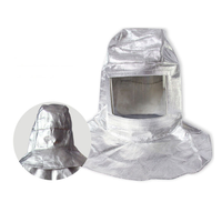 Casque ignifuge résistant à la chaleur de 1000 degrés, chapeau aluminisé anti-éclaboussures, fenêtres anti-buée, léger, confortable, visière faciale