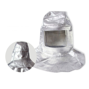 1000 Derece Isıya Dayanıklı Yanmaz Kask Sıçramaya Dayanıklı Alüminize Şapka Buğu Önleyici Pencereler Hafif Rahat Yüz Kalkanı - Product Image 4