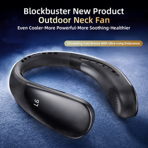 Mini <span class=keywords><strong>ventilateur</strong></span> portatif de cou sans lame rechargeable par USB le plus vendu <span class=keywords><strong>ventilateur</strong></span> suspendu de réfrigération personnelle pour l'usage de voiture - Product Image 6