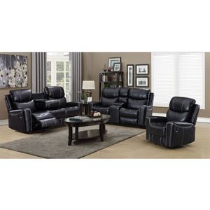 Nouveau canapé sectionnel de style moderne pour salon, en cuir aérien de luxe - Product Image 5
