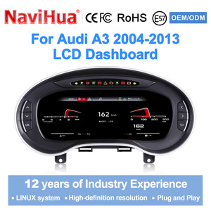 Navihua - Nuevo Panel de Instrumentos Digital LCD para Audi A3 2004-2013, Actualización del Velocímetro - Product Image 1