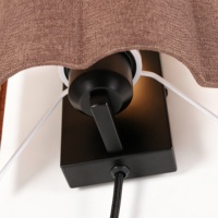 Fabricant chinois de luminaires muraux Japandi Wabi Sabi à brancher sur prise E27/E26 pour la décoration du salon et de la chambre à coucher