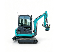 Mini-excavatrice sur chenilles SWE20F, excavatrice hydraulique compacte de 2 tonnes pour la construction, l'aménagement paysager et les travaux de terrassement
