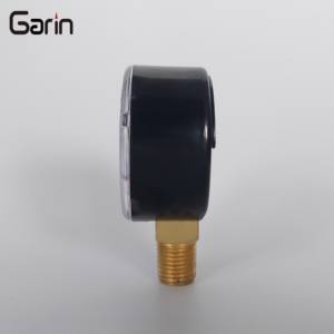 फैक्टरी प्रत्यक्ष बिक्री 16बार 230psi डायल 50 मिमी डबल स्केल बॉटम एयर प्रेशर गेज - Product Image 3